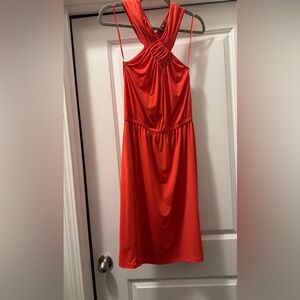 Outback Red Fiery Red Halter Dress